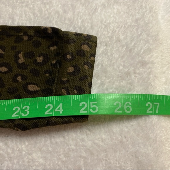 Spanx Women SMALL Legging Olive Leopard Cheetah Print Sexy Adult Clubwear Party - Picture 7 of 9